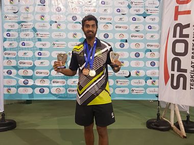 Después de disfrutar del doble placer en el Campeonato Mundial de Tenis para Sordos, Prithvi Sekhar dice que la mentalidad positiva es clave para el éxito