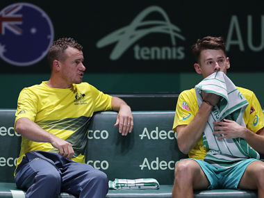 Finales de la Copa Davis 2019 Australia se retira de la goma muerta de dobles contra Bélgica un día después de la retirada de Canadá