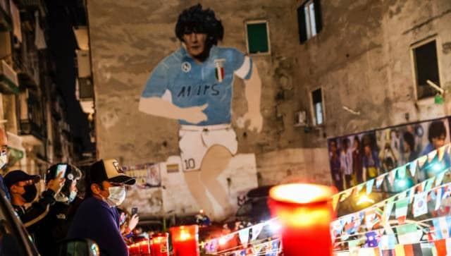 Para los fanáticos del Nápoles y los residentes de Nápoles, la leyenda de Diego Maradona siempre vivirá