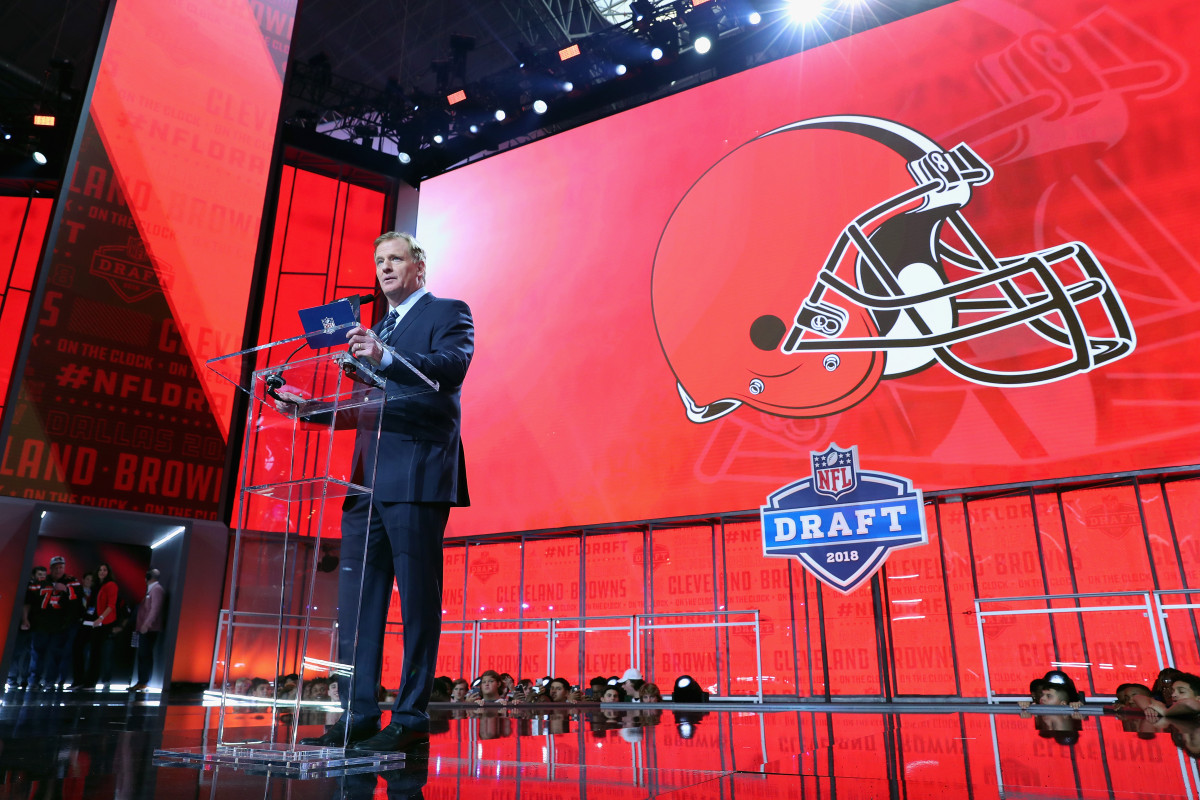 Draft de la NFL: Roger Goodell anunciará elecciones desde su sótano