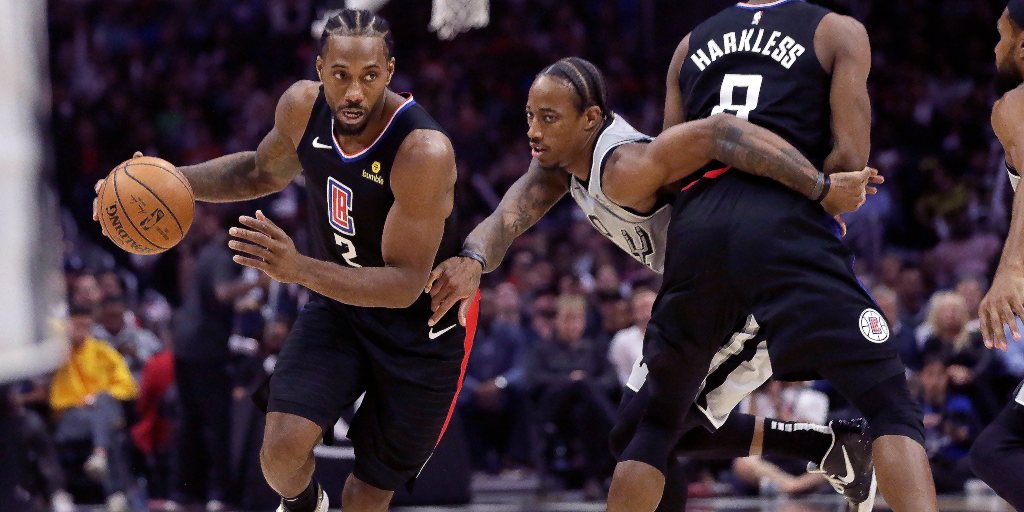 NBA: Kawhi Leonard, estrella de Montrezl Harrell para LA Clippers, le da la primera derrota a los San Antonio Spurs