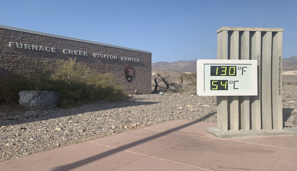 Death Valley establece increíbles récords de calor en verano