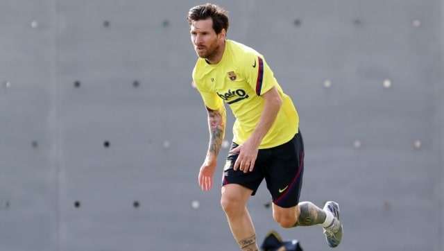 LaLiga: Lionel Messi rejoins rest of Barcelona squad for practice ahead of new season