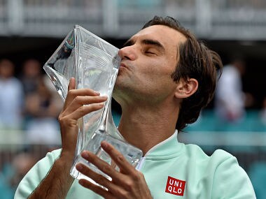 Miami Open: Roger Federer sweeps aside struggling John Isner in final to clinch 101st title of storied career