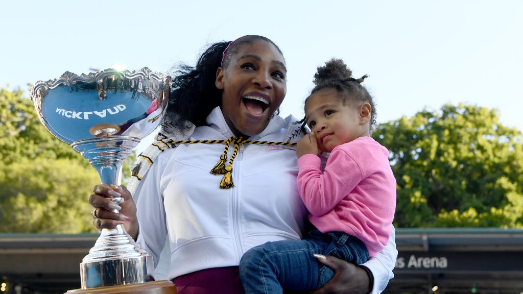 El Abierto de Australia tuvo el mejor pie de foto para las fotos virales de Serena Williams y su hija