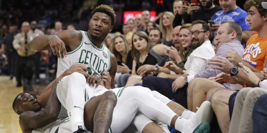 NBA: JR Smith y Marcus Smart llegan a los golpes en la victoria de pretemporada de los Cavaliers sobre los Celtics