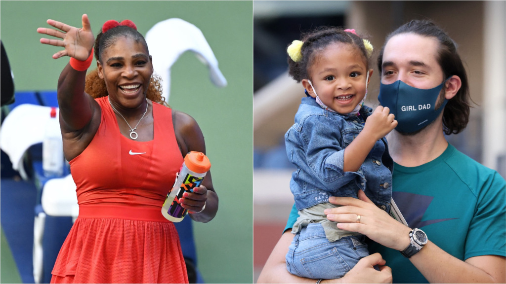 Serena Williams compartió un momento precioso con su hija después de su regreso al US Open