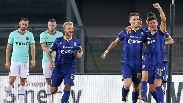 Serie A: Inter Milan concede late equaliser in 2-2 draw against Verona; Udinese beat SPAL